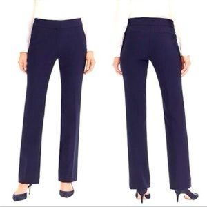 J.Crew Edie Trouser in Italian Stretch Wool Navy 6